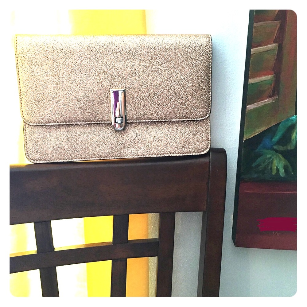 NWT Express Sequin Clutch